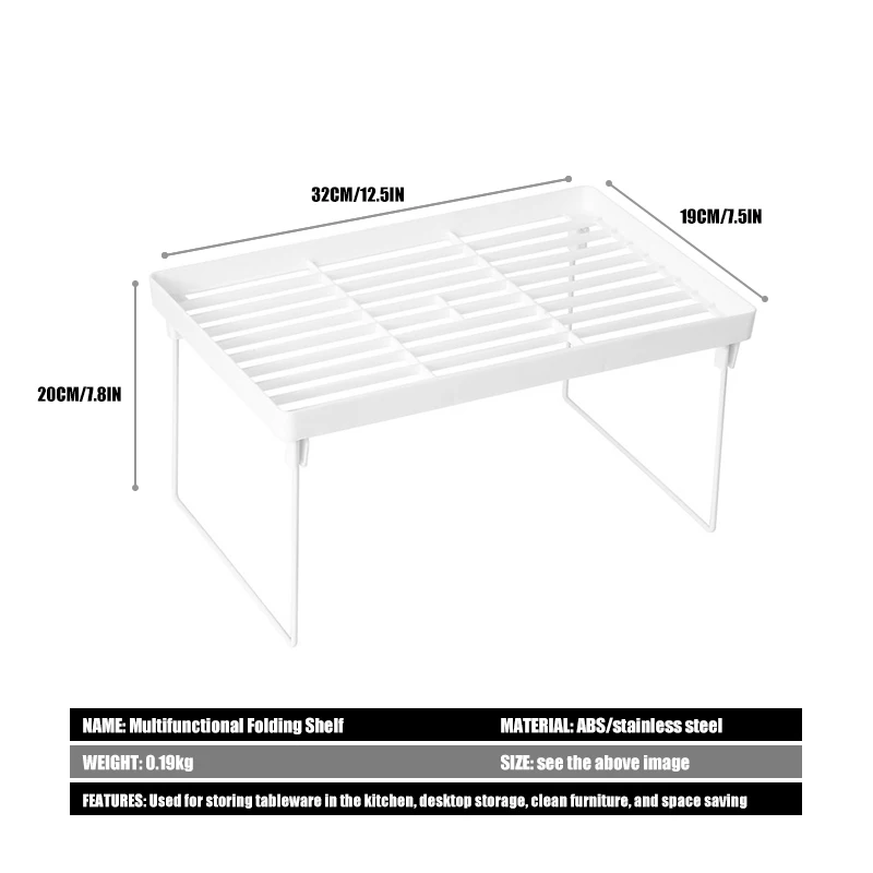 Storage Rack, Bathroom Storage, Kitchen Item Sorting Rack, Foldable Miscellaneous Storage Rack