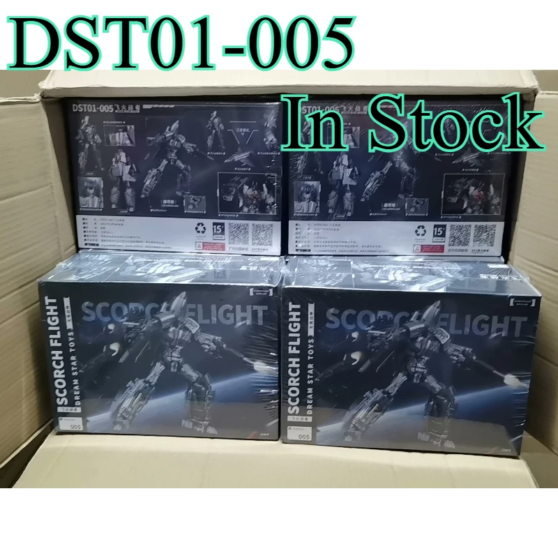 En stock: Juguetes de transformación DST Fearless God of War DST01-005 DST01005, figura de acción F4 Fighter de brazo derecho, regalo coleccionable para fans y aficionados.