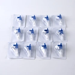 Disposable Three Way Valve 3-Way Stopcocks with Aseptic Cock for Luer Connections 3 Way Stopcock Flexiable T-Connector