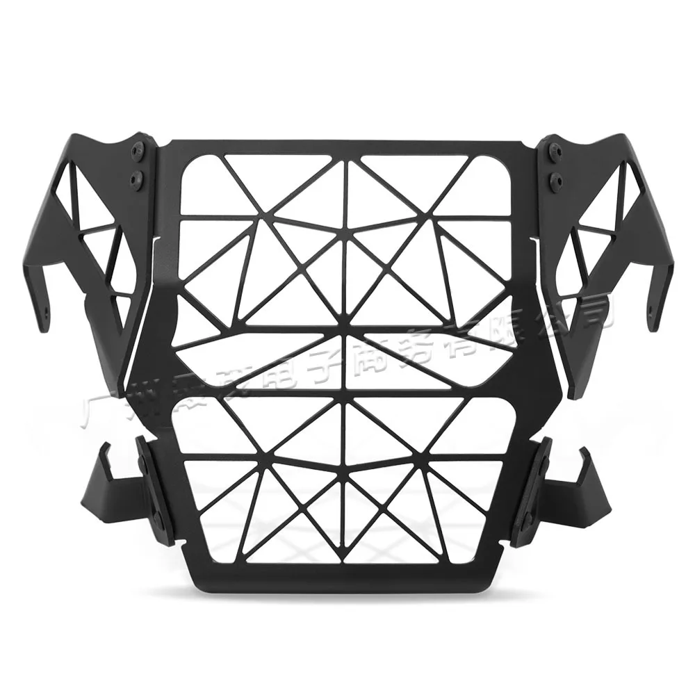 Retro Headlight Cover Protective Mesh Guard Compatible with CFMOTO 450MT Modification Parts Large Lampshade Accessory for
