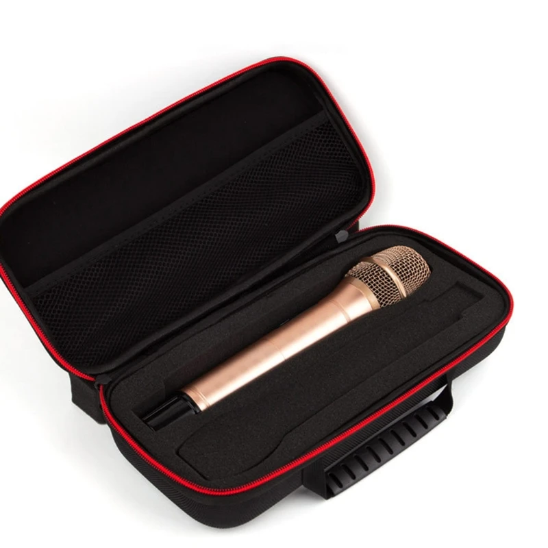 573A Túi Bảo Quản Túi Micro Túi Đựng Micro Có Không Gian Bên Trong Riêng Biệt Hộp Đựng Micro Túi Bảo Vệ Mang Theo