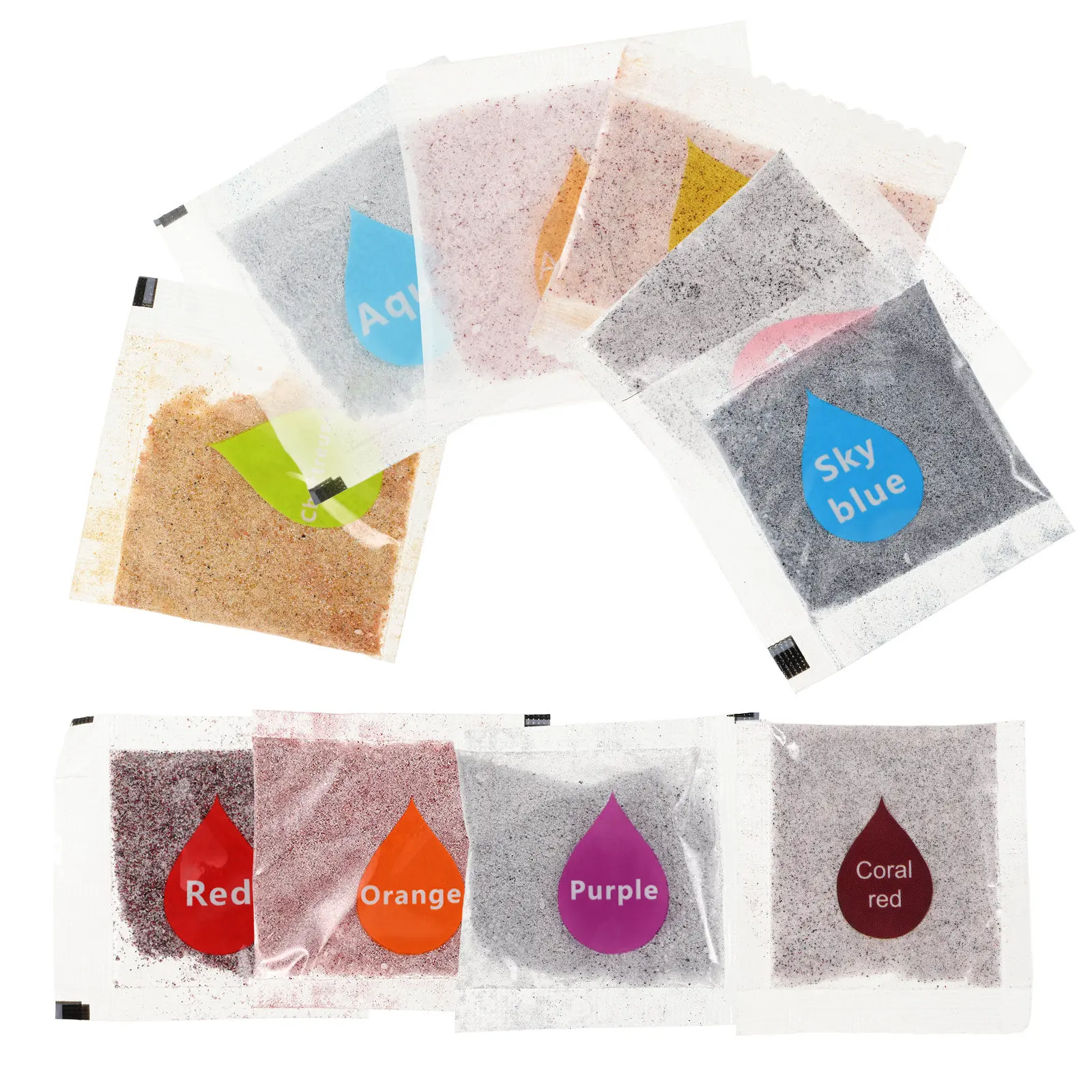 10Pcs Handmade Tie Dye Powder for Textiles Cotton Silk Linen Creative Color Blending Dye Kit Fun Family Entertainment Craft view 5