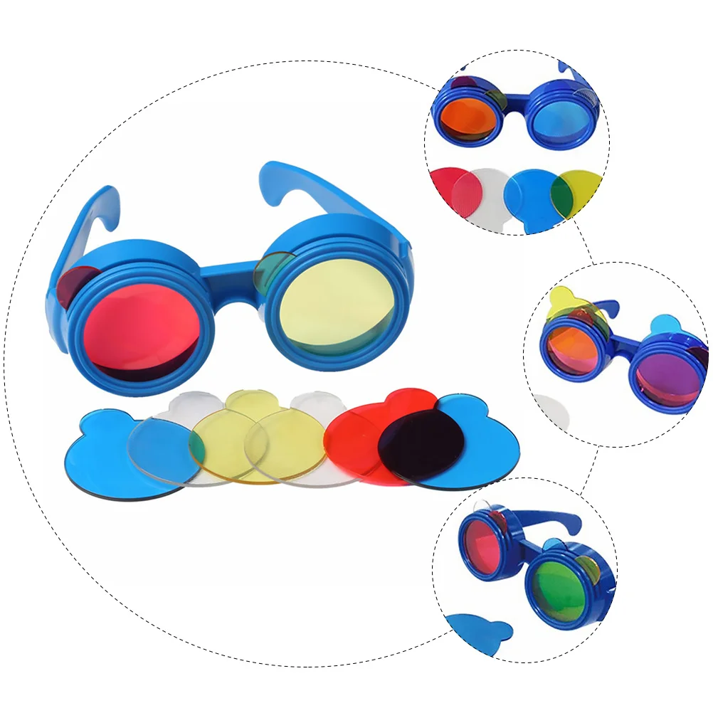 1Set Farbe Mischen Drei Primäre Gläser Experiment Kit Kindergarten Bildungs Liefert Kinder Wissenschaft Experiment Lehrmittel