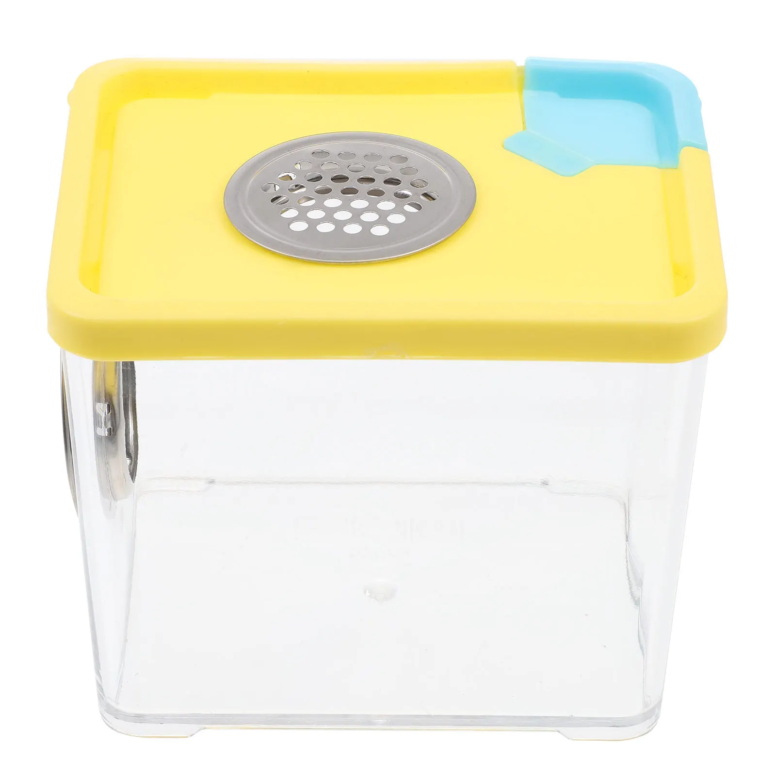 Transparent Reptile Feeding Box Lightweight Compact For Spider Lizard Turtle Frog Breeding Pet Supply Container