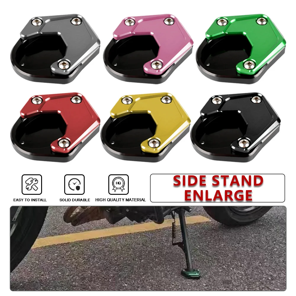 

For kawasaki KLX230 LX230R KLX230SM KLX 230 R/S/SM Motorcycle Side Stand Enlarge Pad Plate Kickstand Extension 2020-2022 2023