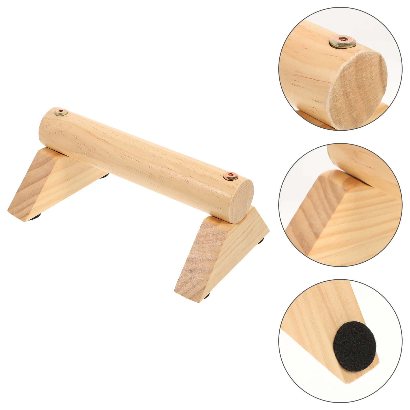 

Wooden Push-up Bar Press-up Device Household Exercise Equipment Multi-functional Work Out Bars Muscle Trainer Bracket Fitness