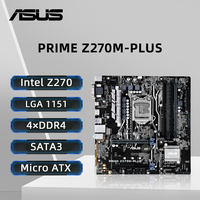 ASUS PRIME Z270M-PLUS Motherboard LGA1151 Support i7-7700 6700K i5-7600T 6600 i3-7320 6100 CPU DDR4 DIMM PCIe3.0 mATX Mainboard