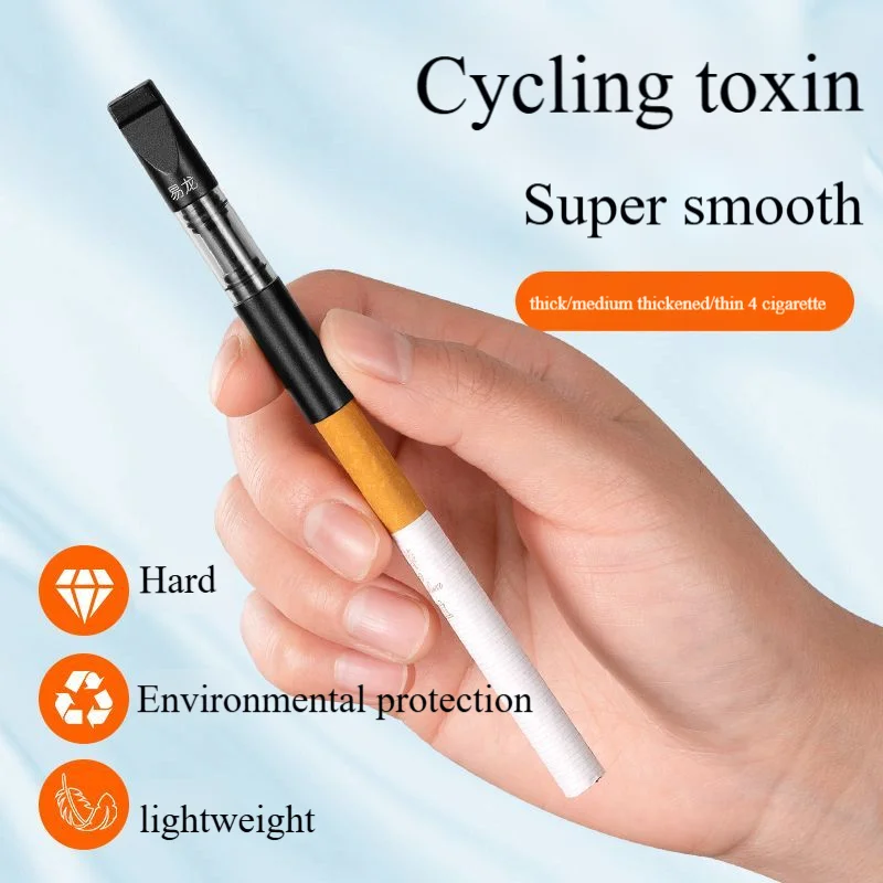 Yilong Aluminum Cigarette Holder Filter Is Portable, Washable Recyclable 4 Different Sizes Of Cigarette Filters Available