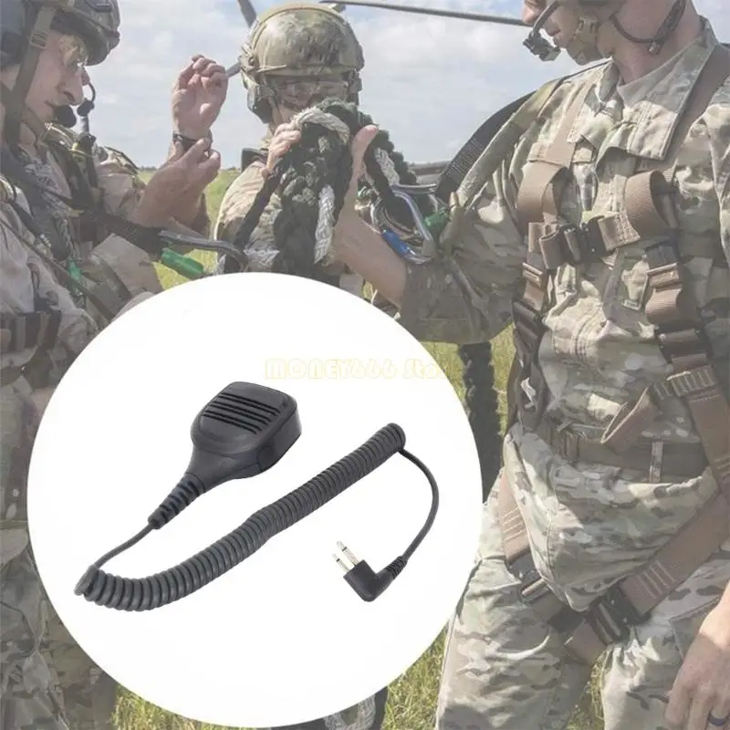 F62C Walkies Talkies PMMN4013A ลำโพงไมโครโฟนมือสำหรับ DP1400 EP450 DEP450 CP040