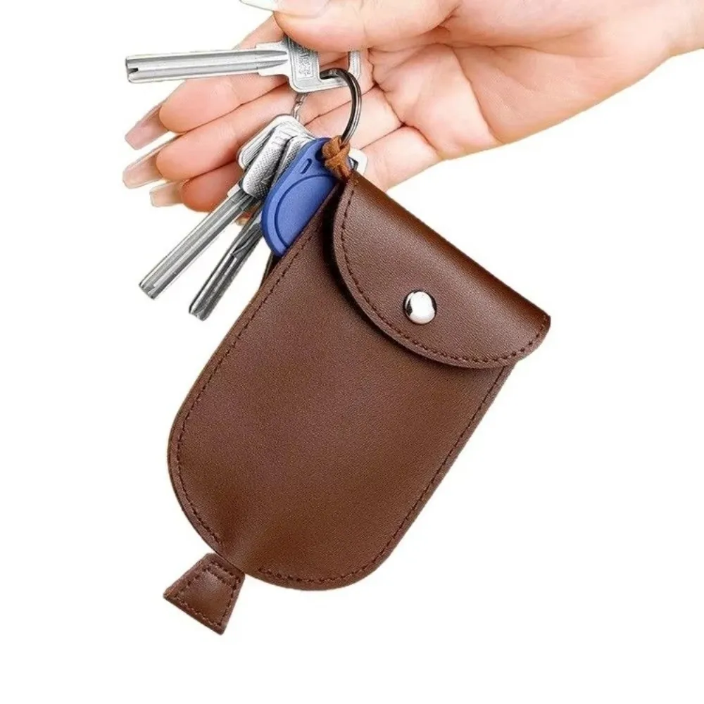 Mini Key Holder Household Multi-Functional Key Case Large Capacity with Pull-Out Design Key Chain Key Bag