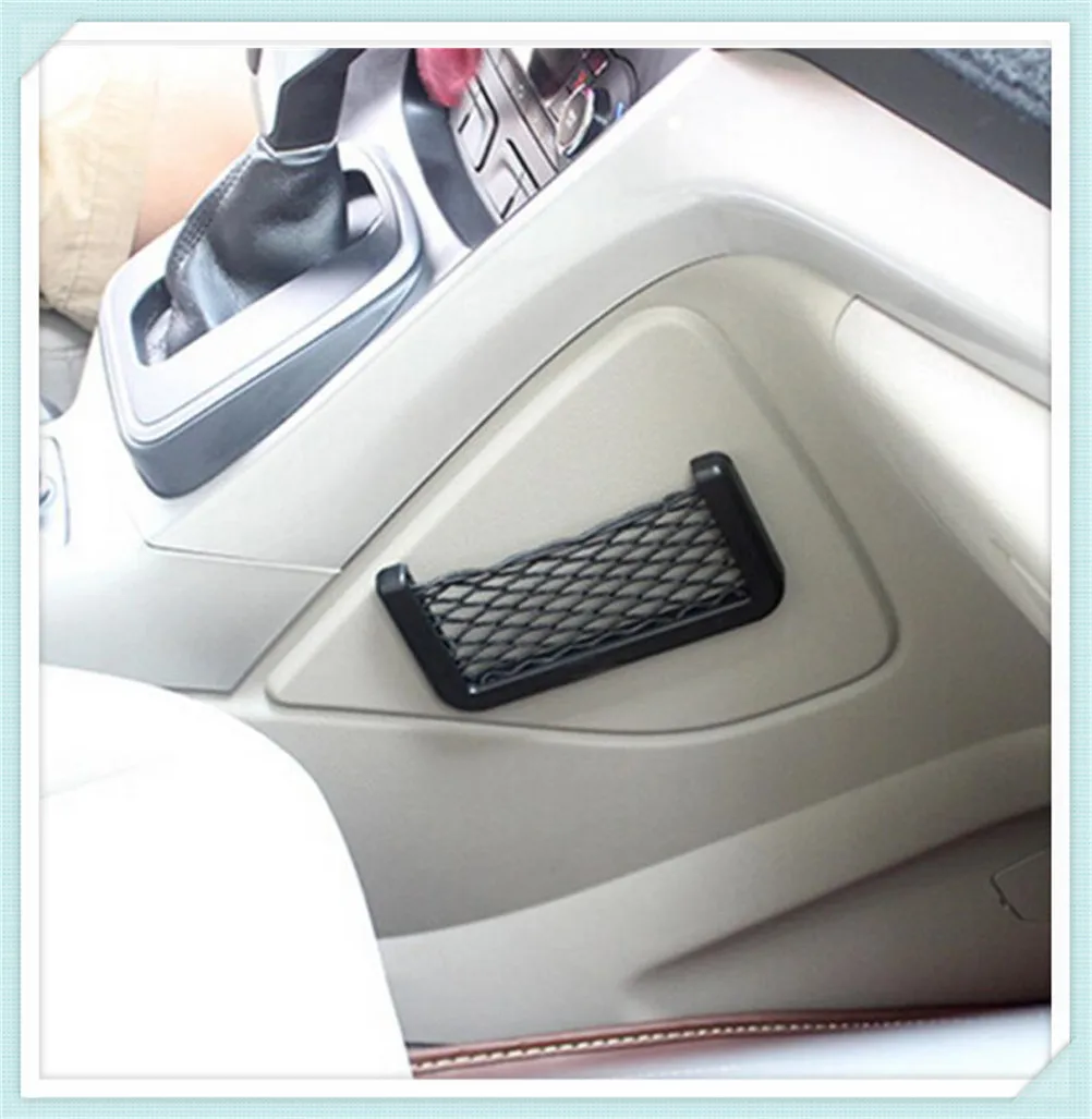 1psc Car Organizer Storage Bag Auto Paste Net Pocket for BMW 330ci 2001 - 2006 325ci Cooper 2003-2008 Z4 1996-2002