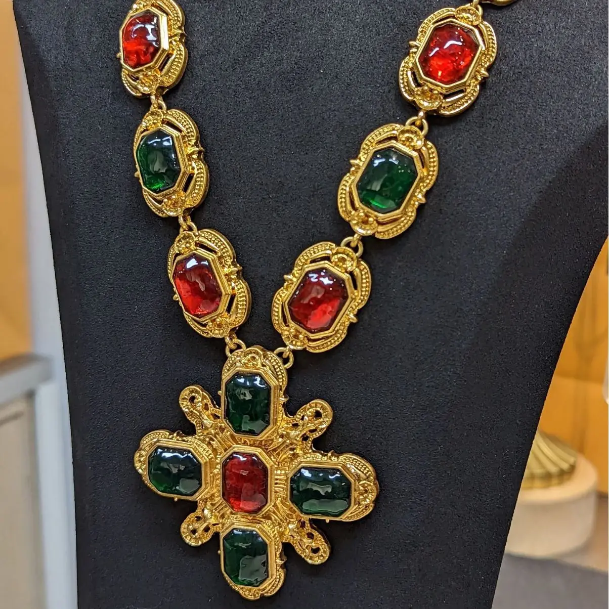 Vintage Colorful Beads Chunky Bracelet Women Jewelry Runway Party T Show Fancy Trendy Boho INS Japan Korea