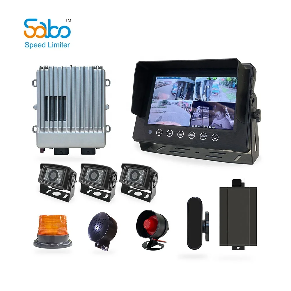 Sabo Anti Collision System AI Forklift Camra BSD Camra Pedestrian Detection Rear View Backup Camra with Screen for Forklift