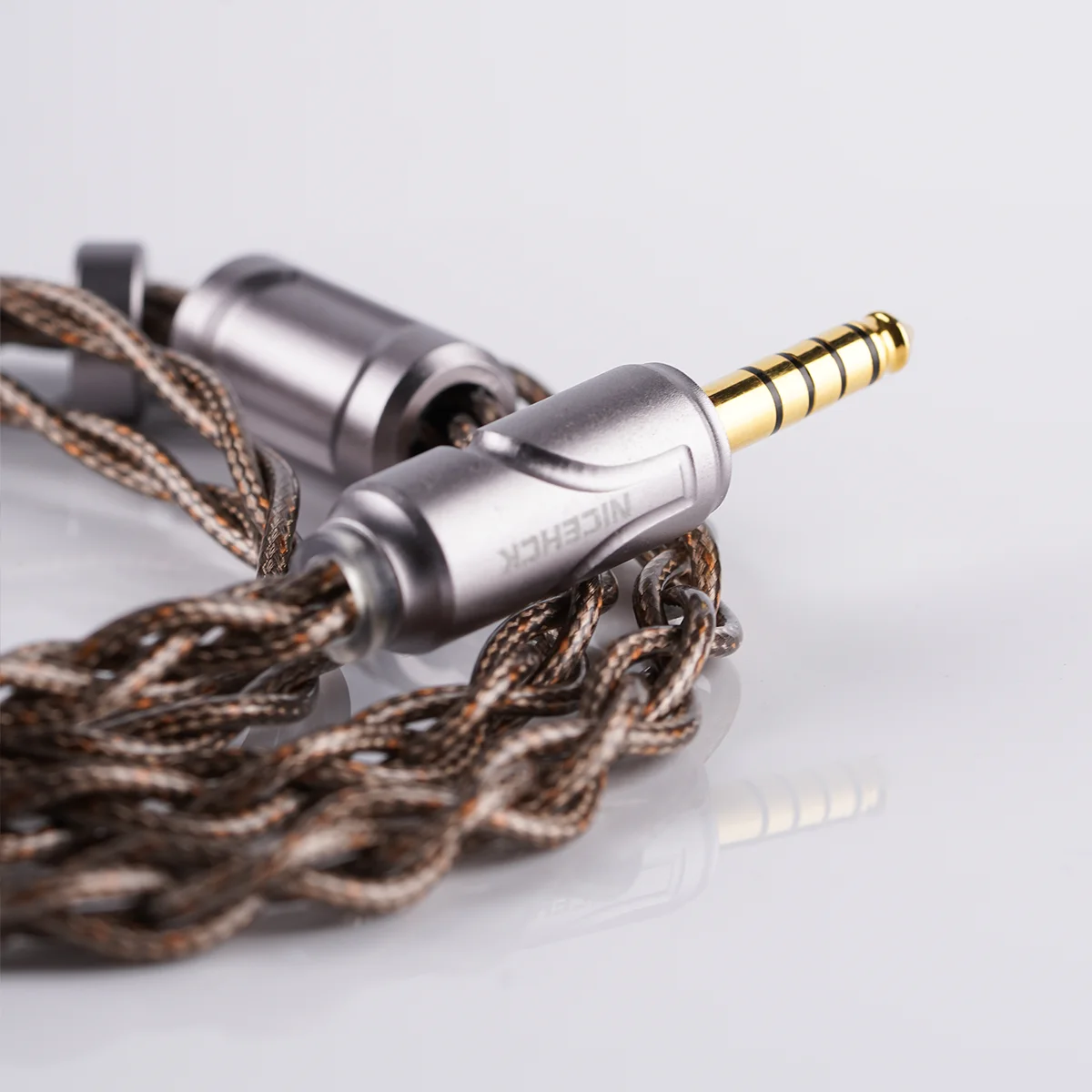 NICEHCK AceMeteor 8N Silver Plated OCC+8N OCC Conductors Gold