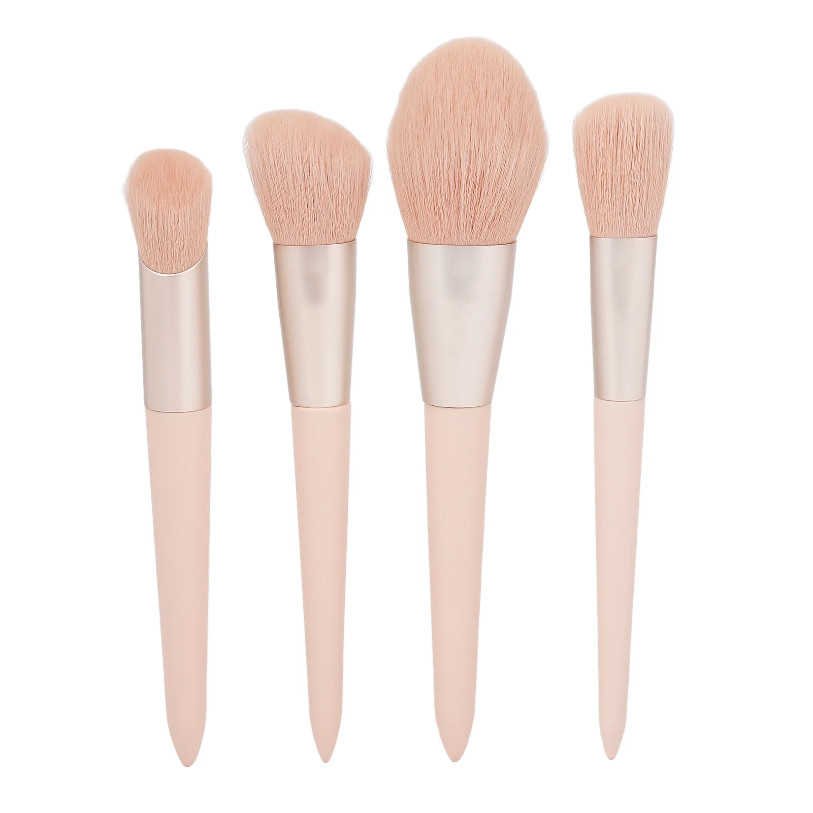 12pcs Soft Fiber Hair Loose Powder Blush Eyebrow Eyeshadow Brush For Makeup Artist Makeup Brush Set