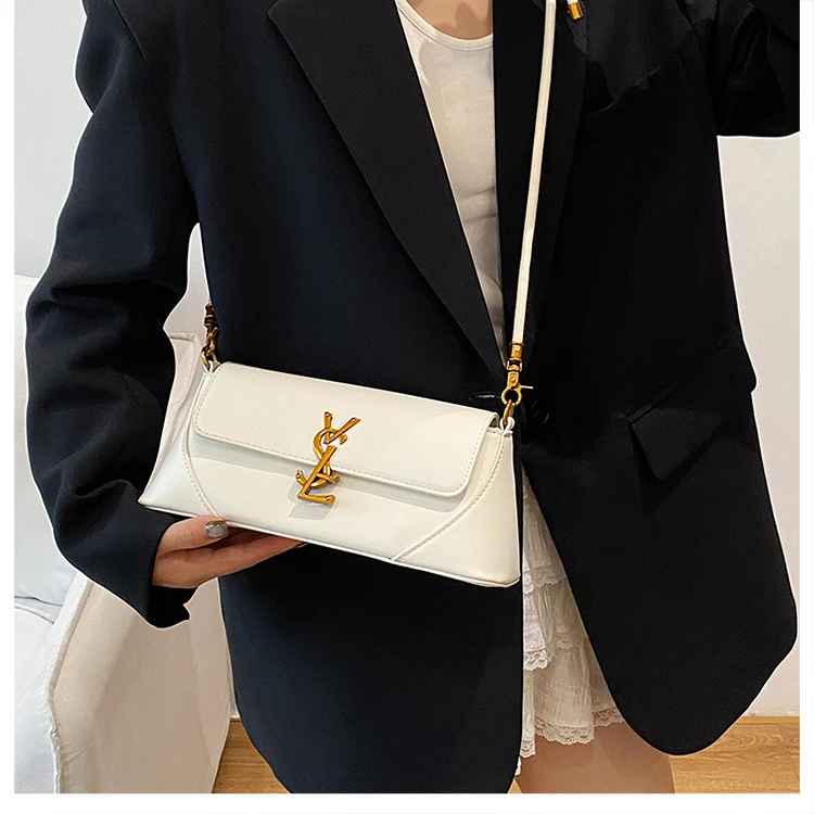 

2025 Новая высококачественная женская кожаная сумка через плечо, роскошный бренд, известный дизайнер, винтажная повседневная парижская сумка ​