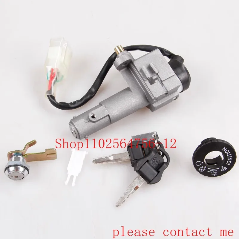 

Motorcycle Electric Door Lock Key for Sanyang XS150T-9 XS175T-2 Cruise 150/180