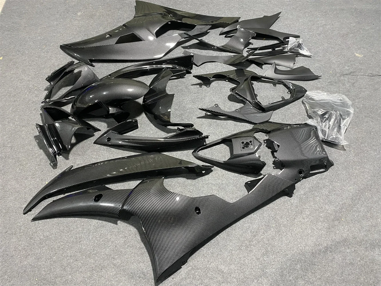 R6 2008 2009 2010 2011 2012 14 15 2016 Carbon Fiber Motorcycle Gas Tank Air Box Front Cover Fairing For YZF R6 2008-2016