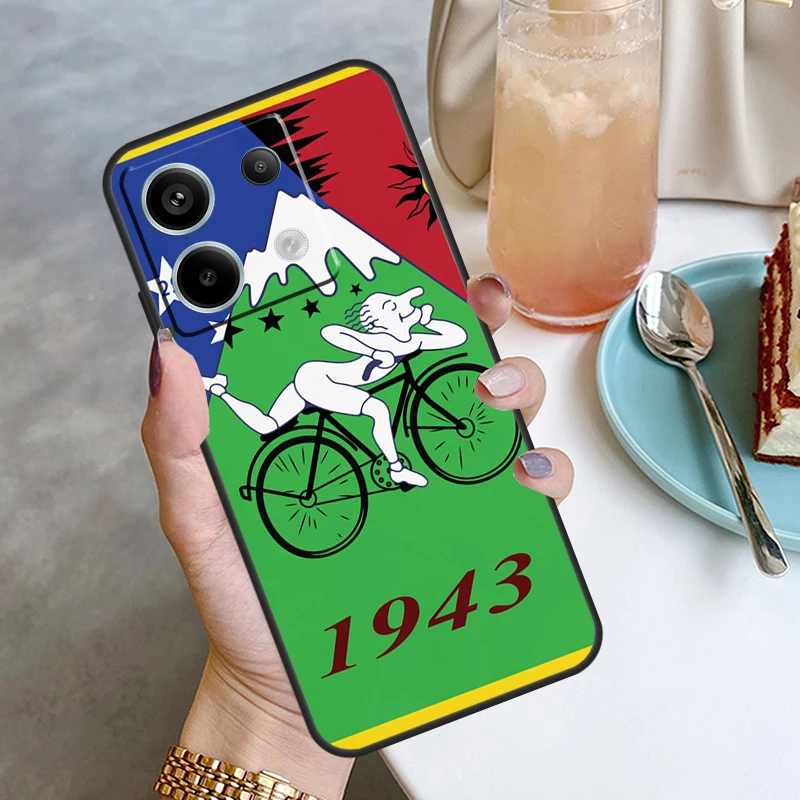 LSD Albert Hofmann Bicycle Day Case For Xiaomi Redmi Note 13 8 9 10 11 12 Pro 12S 11S 10S 9S Redmi 13C 9C 10C 12C Cover