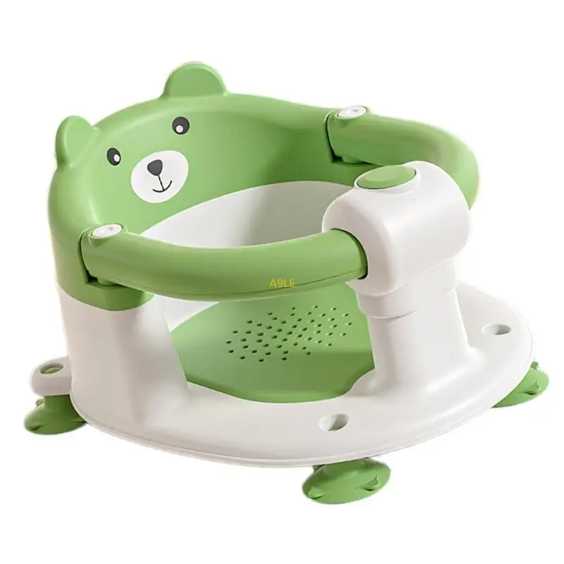 Bath Chair for Baby 360 Degree Surrounded Infants Bathtub Stool Nonslip Bottom Designing Shower Chair Bathing Essential
