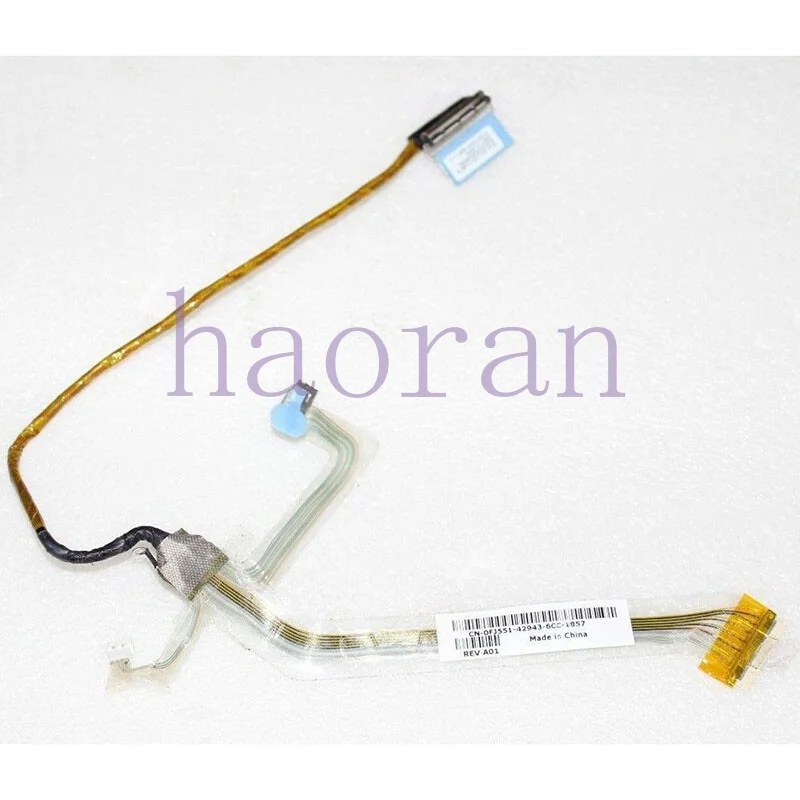Плоский кабель для экрана Dell XPS M1210 M140 M170 0FJ551 FJ551 DC020008H0L Плоский кабель для экрана Dell XPS M1210 M140 M170 0FJ551 FJ551 DC020008H0L