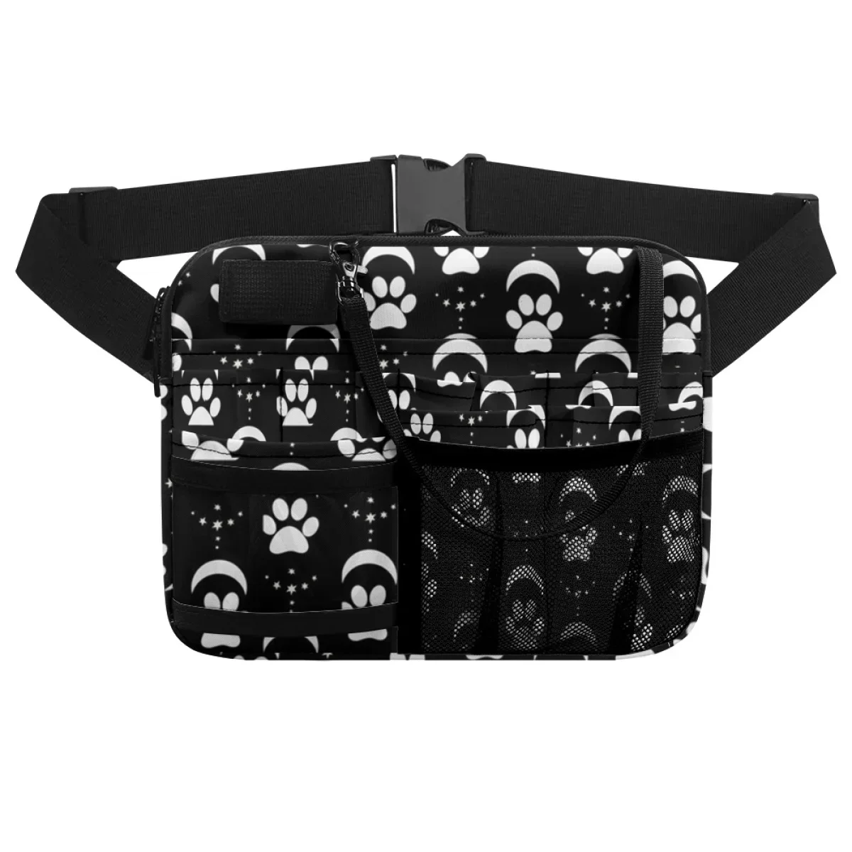 Multifunctional Waist Bags Large Capacity Belt Organizer Emergency Supplies Pouch Dog Paw Cute Ladies Nursing Fanny Pack 2023