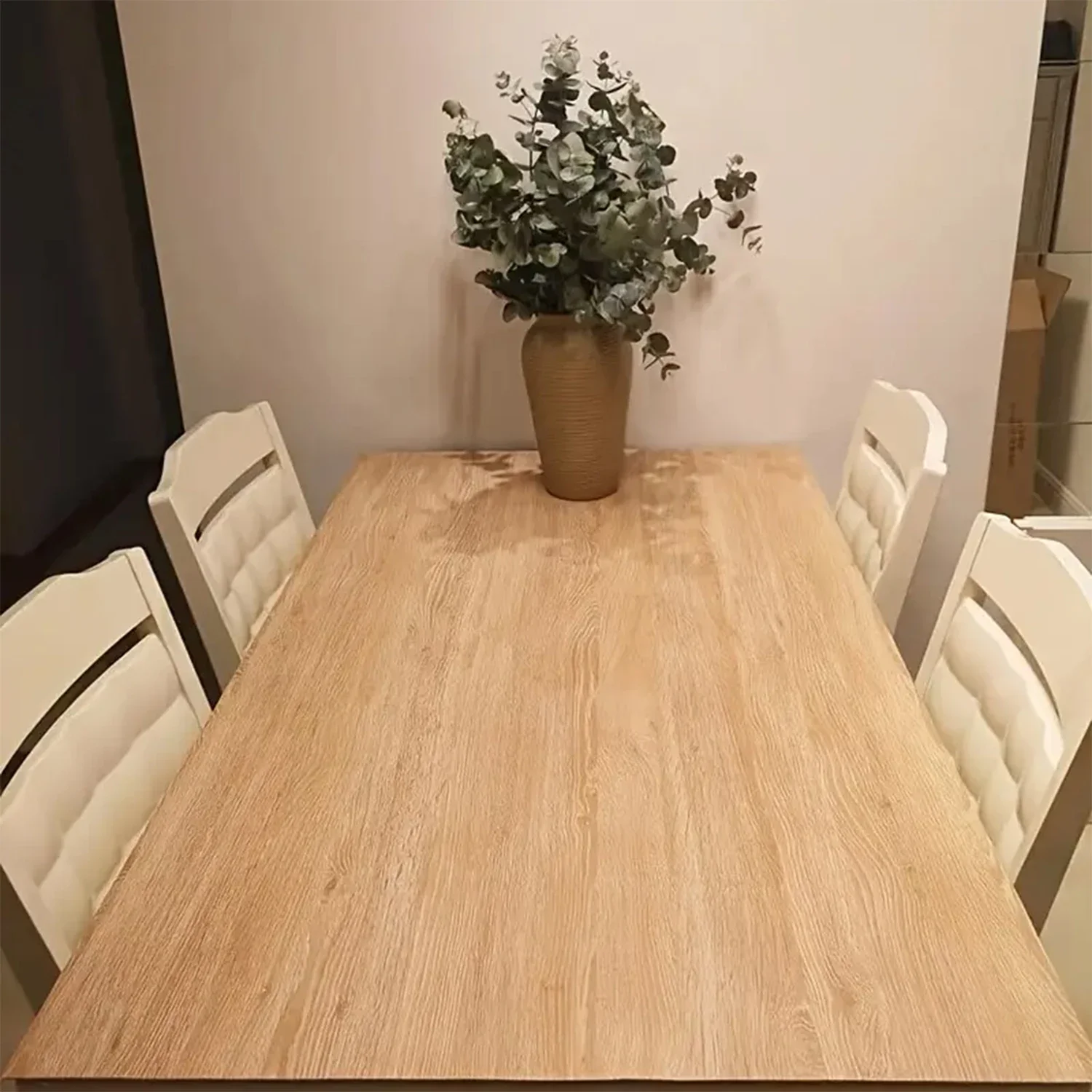 No Glue Needed Peel and Stick Wallpaper,self Adhesive Scratch Resistant Vinyl Wallpaper for Office Walls Instant Upgrade
