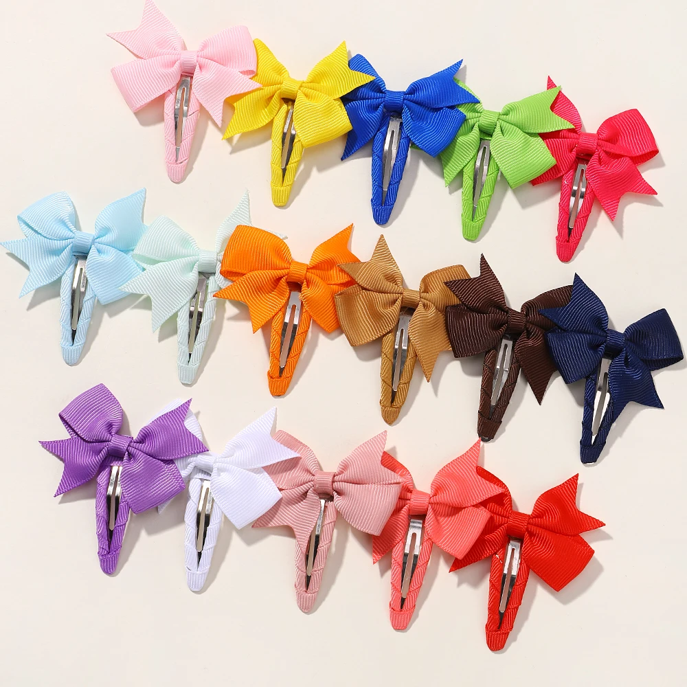 10 Teile/los Glitter Blume Kaninchen Haar Clips Für Nette Mädchen BB Handgemachte Haarnadeln Barrettes Headwear Mode Kinder Haar Zubehör