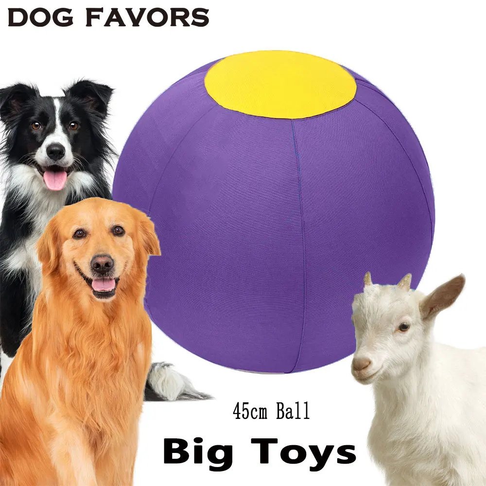 

Pet Dogs Accessories Huge Animals Toys For Medium And Large Dog Pasture Calves Foals Lambs Dachshund Outdoor Playing Game Balls