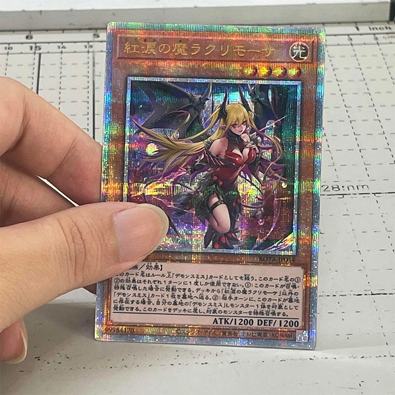 Yu-Gi-Oh! Anime Characters Blue-Eyes Ultimate Dragon DIY Homemade Bronzing Game Toys Collection Card Christmas Birthday Gift