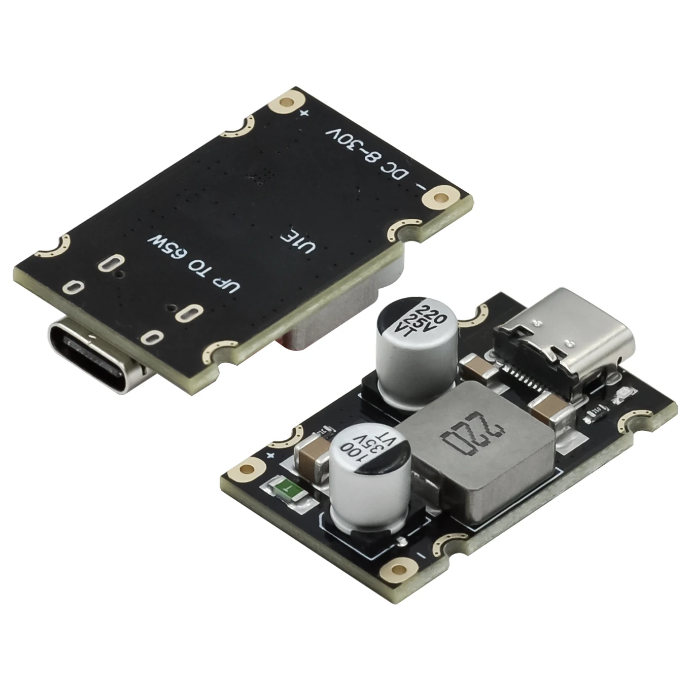 QC4.0 QC3.0 Type-C USB PD65W Fast Charging Adapter Module DC8-32V 3.25A 65W Step Down Module For Huawei SCP/FCP Apple PD