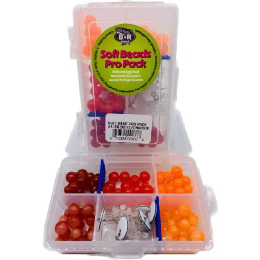

Tackle Soft Beads Pro Pack AKSockeye Chinook
