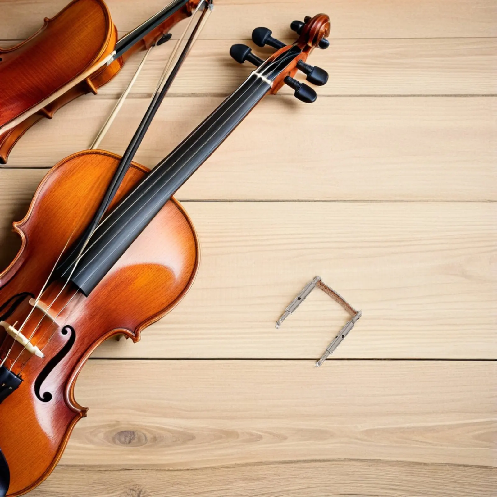 Fine-Threaded Metal Violin Chin Rest Clamp Screw Fits Full Size and Three-Quarter Violins Prevents Accidental Loosening Enhances