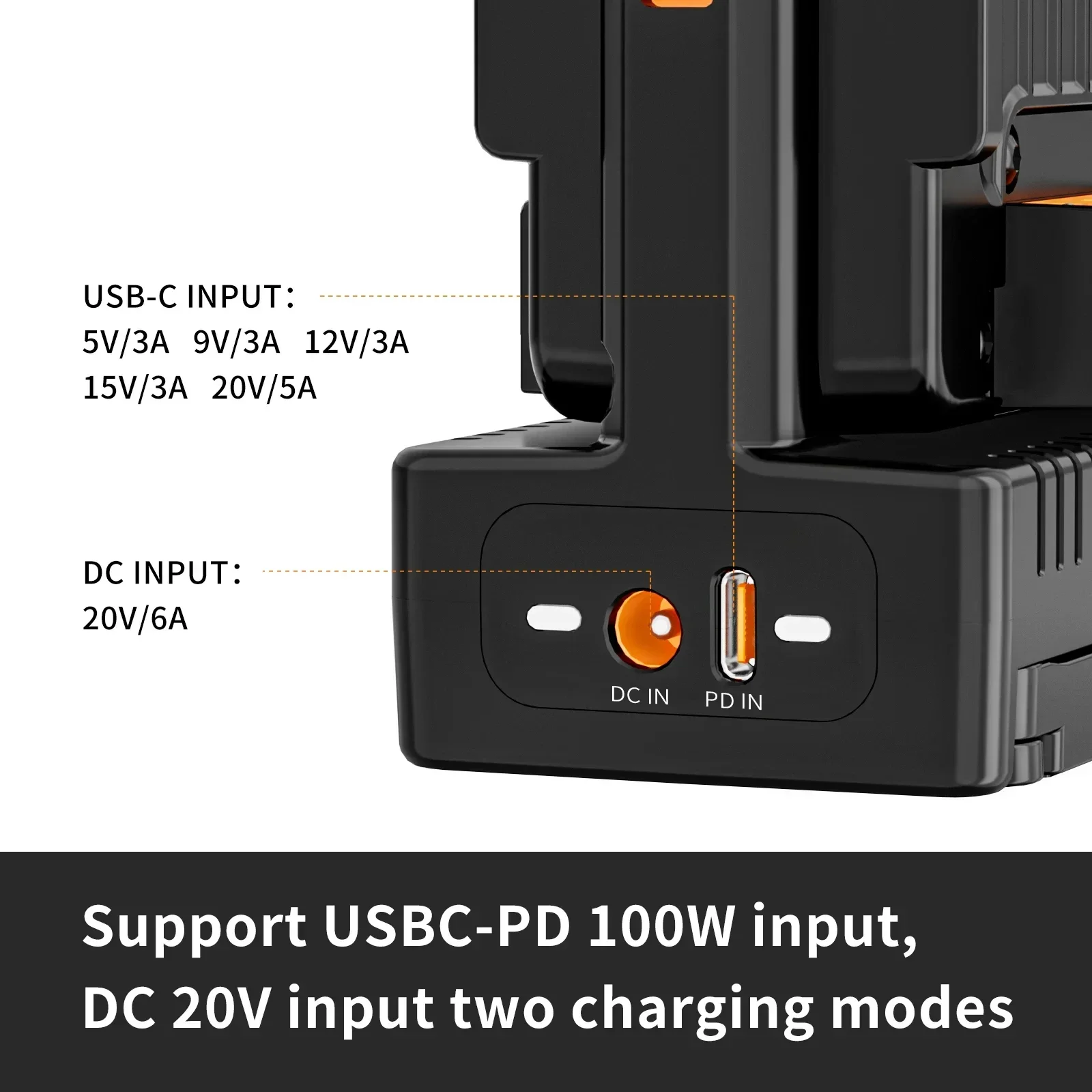 ZGCINE VM-C2 Kit 100W Fast charging Dual V Mount Battery charging board