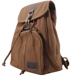 2024 New Women Backpack Canvas Laptop Travel Backpacks Computer Bags High School Student College Bag Outdoor Shoulder Bag