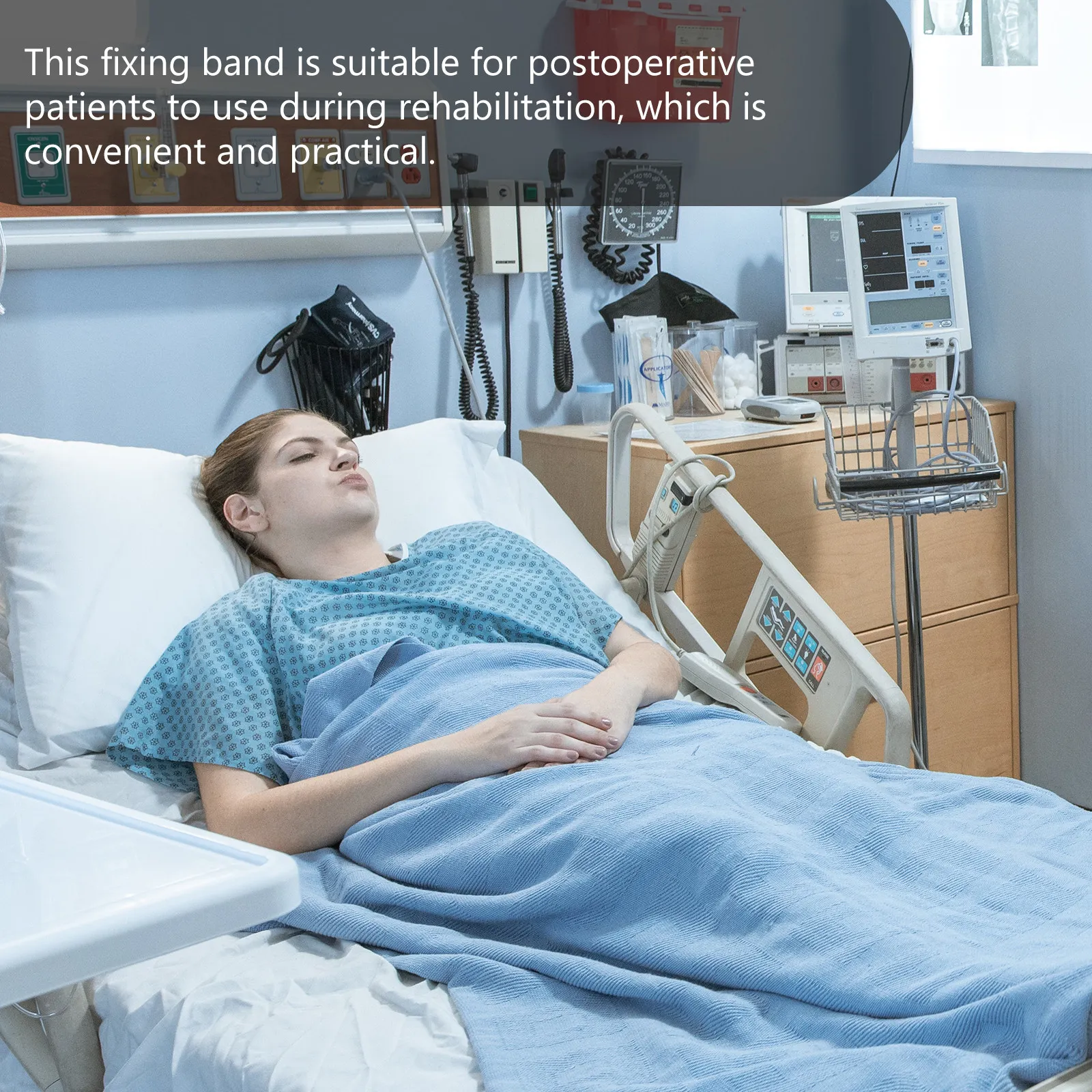 

Регулируемый ремень для фиксации рук и ног для пожилых пациентов, послеоперационной реабилитации, медицинский фиксирующий пояс, средства для ухода за здоровьем