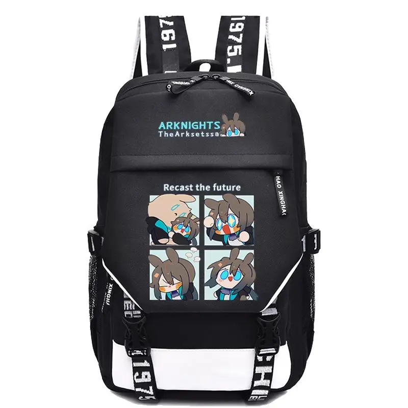 Arknights Large Capacity Simple Casual Unisex Backpack Fashion Trendy Primary And Secondary School Student Bag Anime