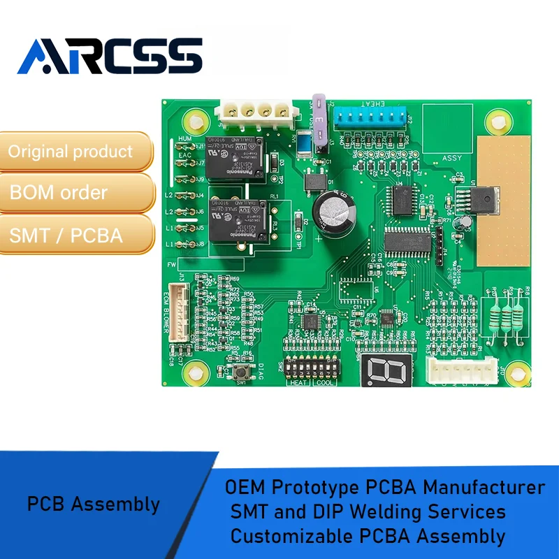 OEM النموذج PCBA الشركة المصنعة خدمات لحام SMT وDIP مجموعة PCBA القابلة للتخصيص