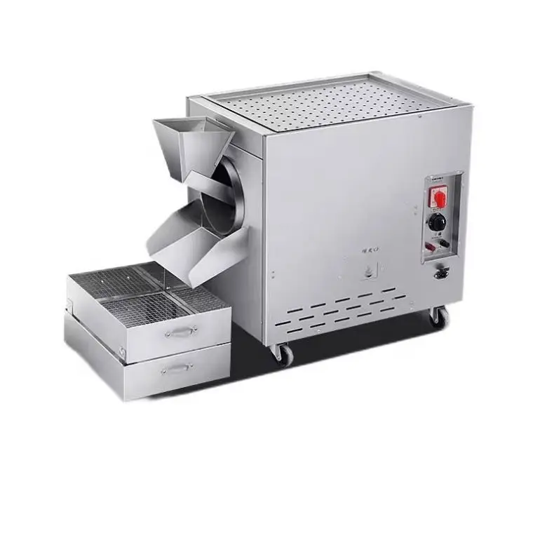 

Full Automatic Nut Roasting Machine New Condition Gas Or Electric Automatic Corn Nuts Peanut Seed Roasting Roaster Machine