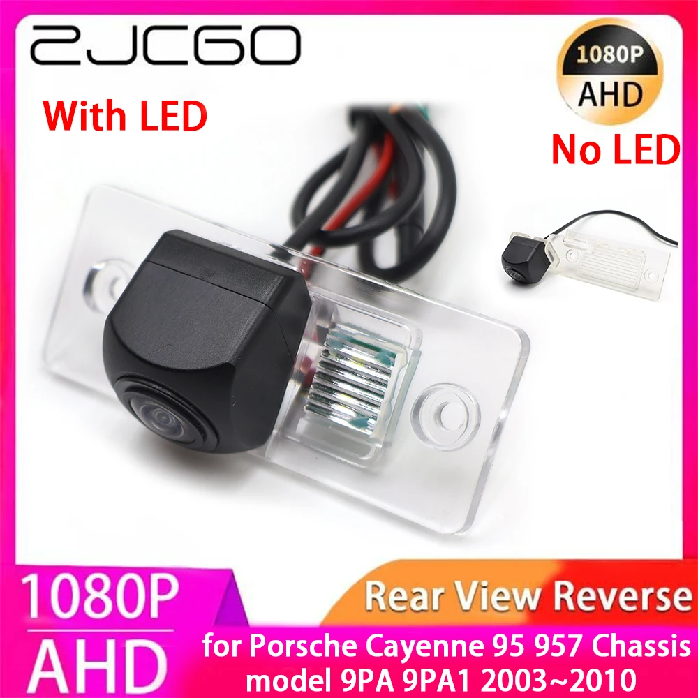 

ZJCGO AHD 1080P Parking Back up Car Rear View Camera for Porsche Cayenne 95 957 Chassis model 9PA 9PA1 2003~2010