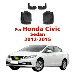 For Honda Civic 2012 2013 2014 2015 Fender Mudguard Mud Flaps Guard Splash Flap Mudguards Car Accessories