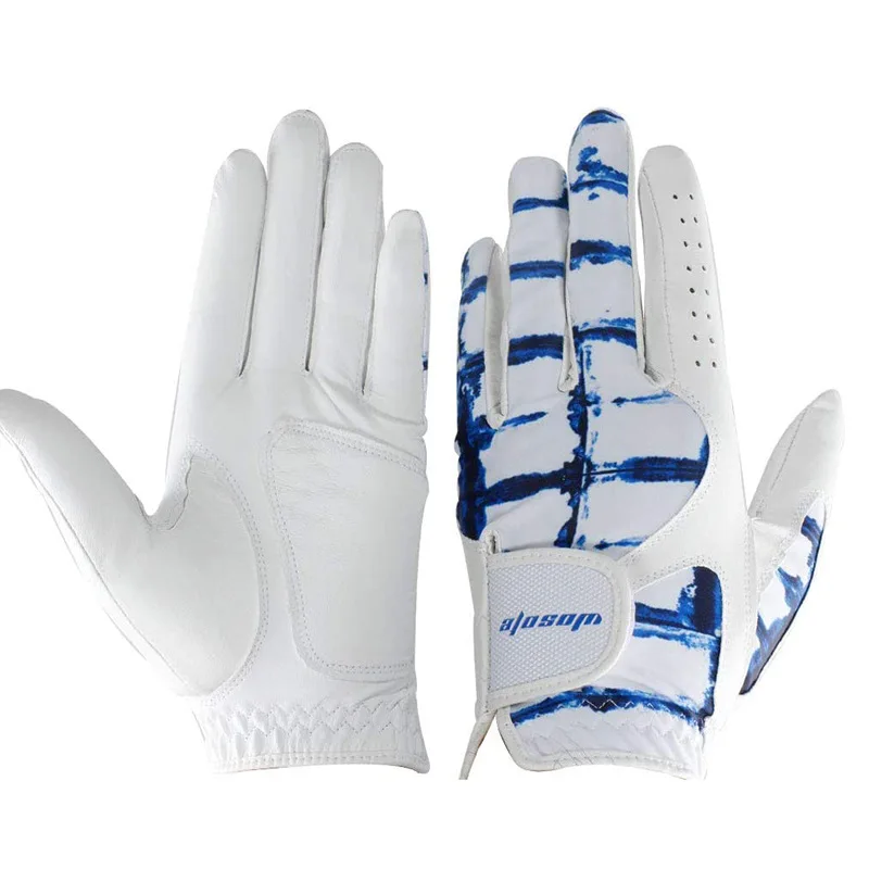 1Pc Size 22/23/24/25/26 Golf Gloves Men\'s Left Hand Soft Breathable Pure Sheepskin Leather Golf Gloves Golfer Accessories