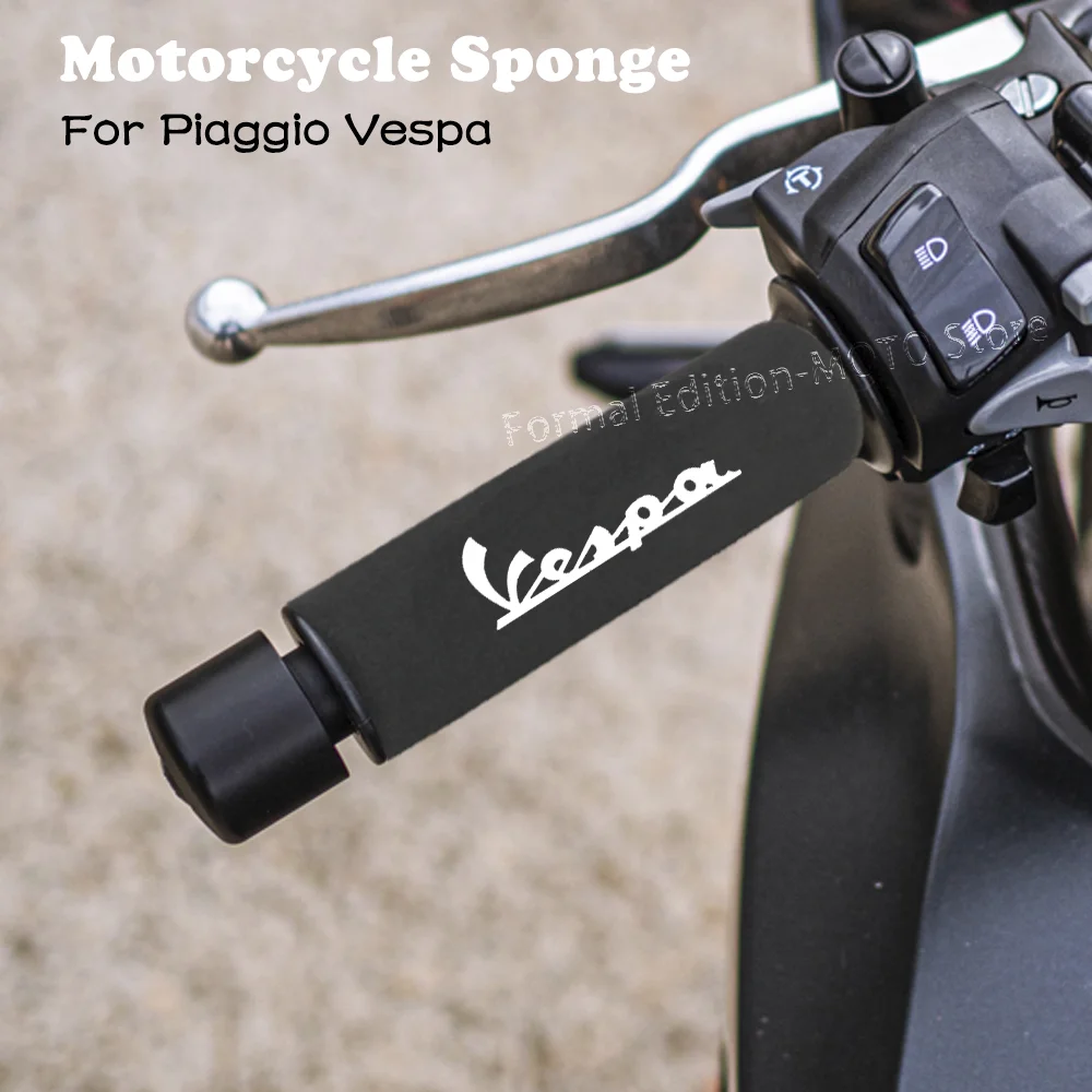 

For Piaggio Vespa GTS GTV LX 60 125 250 300 Primavera Sprint Motorcycle Grip Cover Shockproof Non-Slip Motorcycle Sponge Grip