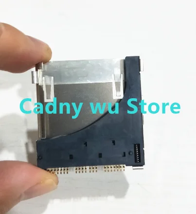 حامل فتحة بطاقة الذاكرة XQD الأصلي ، جزء إصلاح الكاميرا ، NIKON D500 D4S Z6 Z7 Z6II Z7II ، جديد