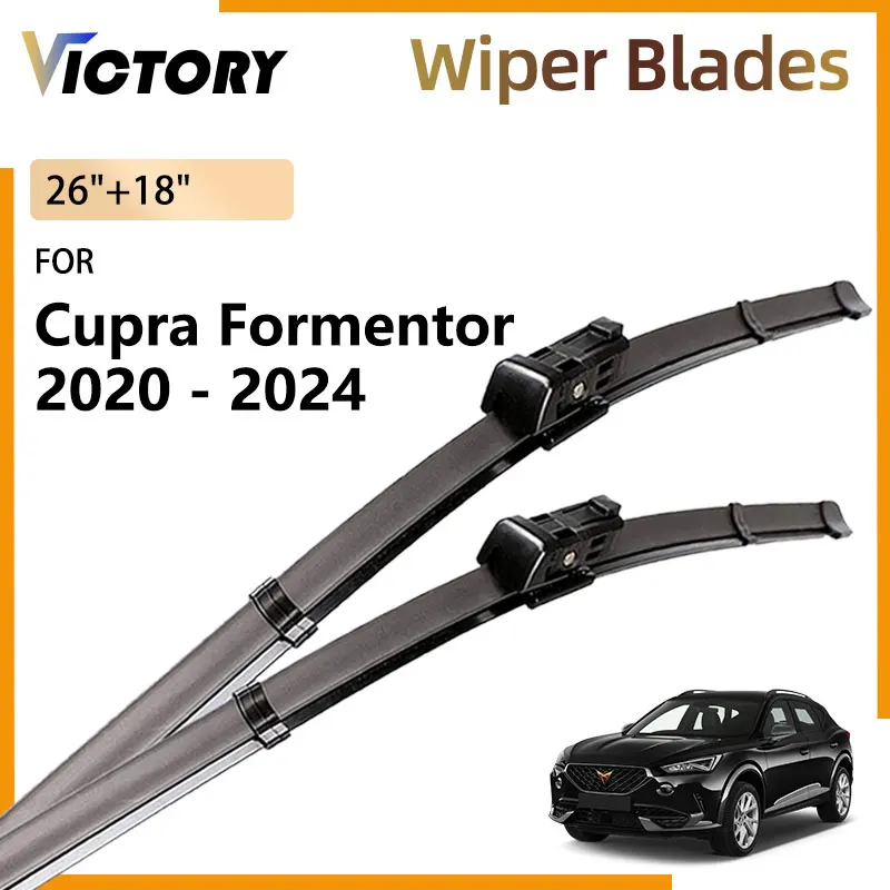 2x For Cupra Formentor 2020 2021 2022 2023 2024 Accessories Front Wiper Blade Windshield Windscreen Window Brushes Parts 26