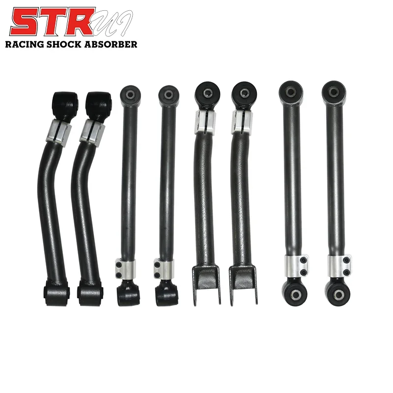 STR 4x4 Car Accessories Suspension 3-4'' Lift Shock Absorber with Brake Hose Shock  for Wrangler JK