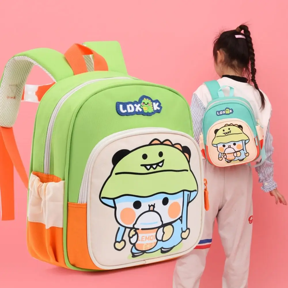 

Cute Cartoon Dinosaur Baby Backpacks Lightweight Wear-resistant Kindergarten Schoolbag Large Capacity Animals Toddler Rucksack