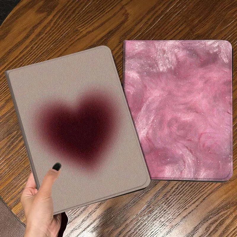 

Red Heart Pattern Design Gift Tablet Case For Apple iPad Air Pro mini 1 2 3 4 5 6 7 8 9 11 M2 M3 M5 M4 5th 6th 7th 10th 11th