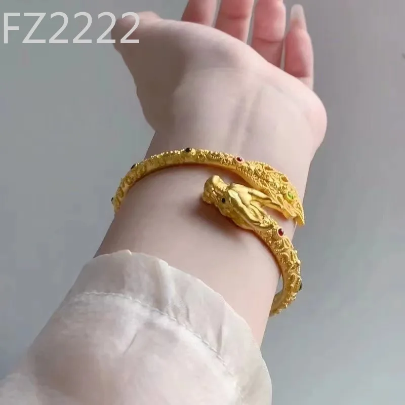 Dragon swinging tail bracelet domineering exquisite filigree craftsmanship ancient zodiac dragon bracelet advanced ancientmethod