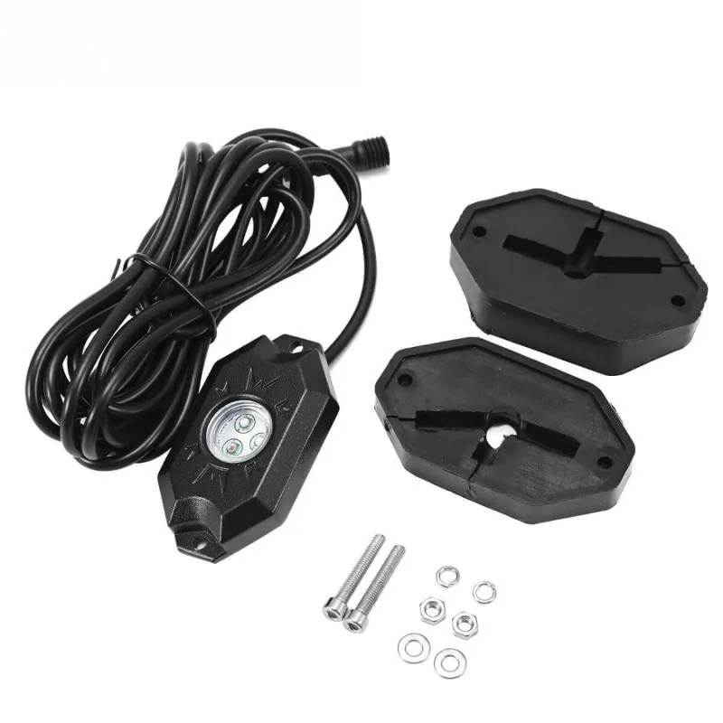12V-24V RGB GM Off-Road Rock Chassis Waterproof Flash Warning Truck Emitting Diode Side Sign